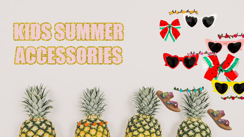 Kids Summer Accessories – Sparkle In Pink