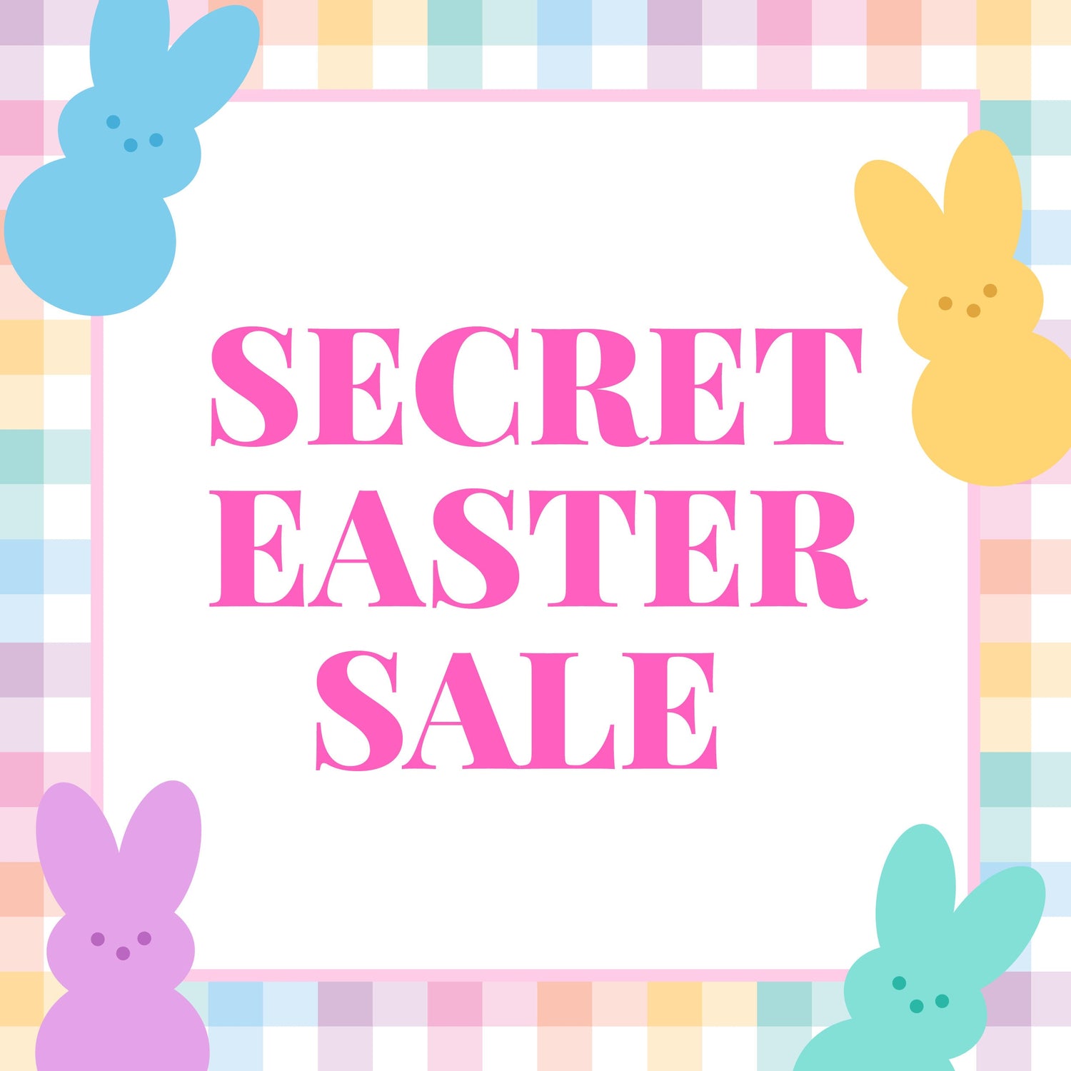 Secret Easter Sale