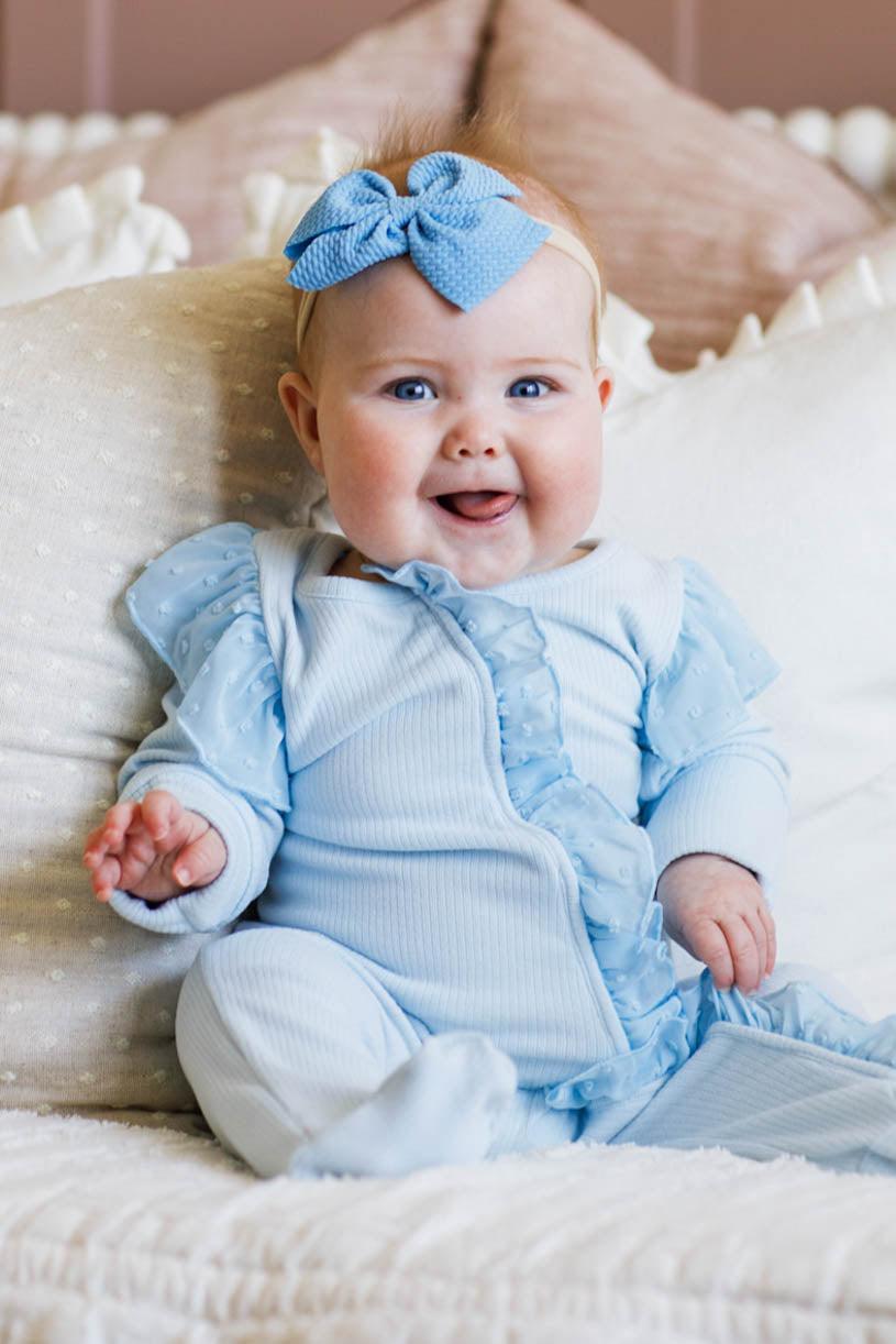 Pastel Ribbed Onesie | Sparkle in Pink