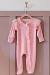 Pastel Ribbed Onesie | Sparkle in Pink