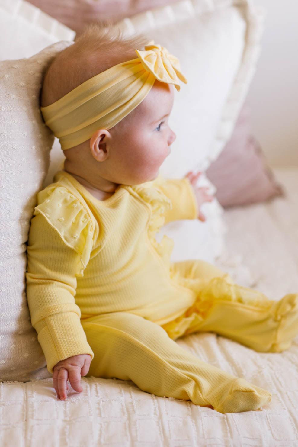 Pastel Ribbed Onesie | Sparkle in Pink