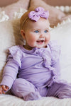 Pastel Ribbed Onesie | Sparkle in Pink