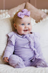 Pastel Ribbed Onesie | Sparkle in Pink