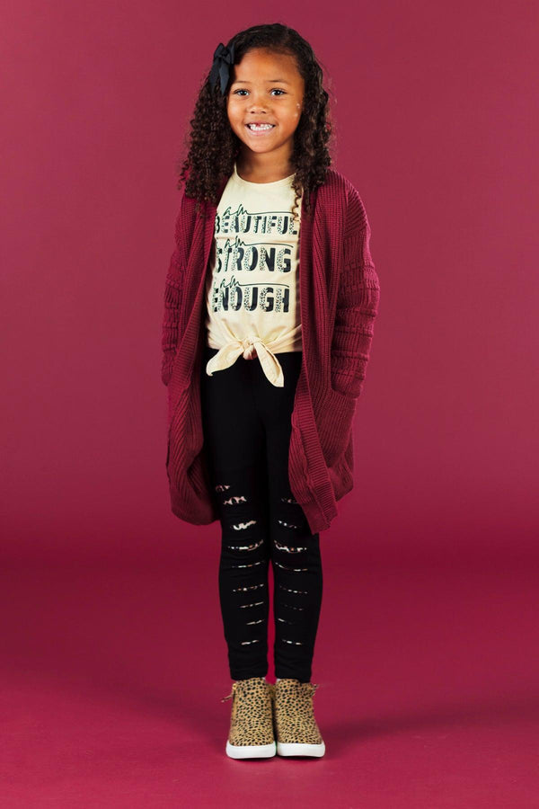 "I am... Beautiful, Strong, Enough" Legging Set