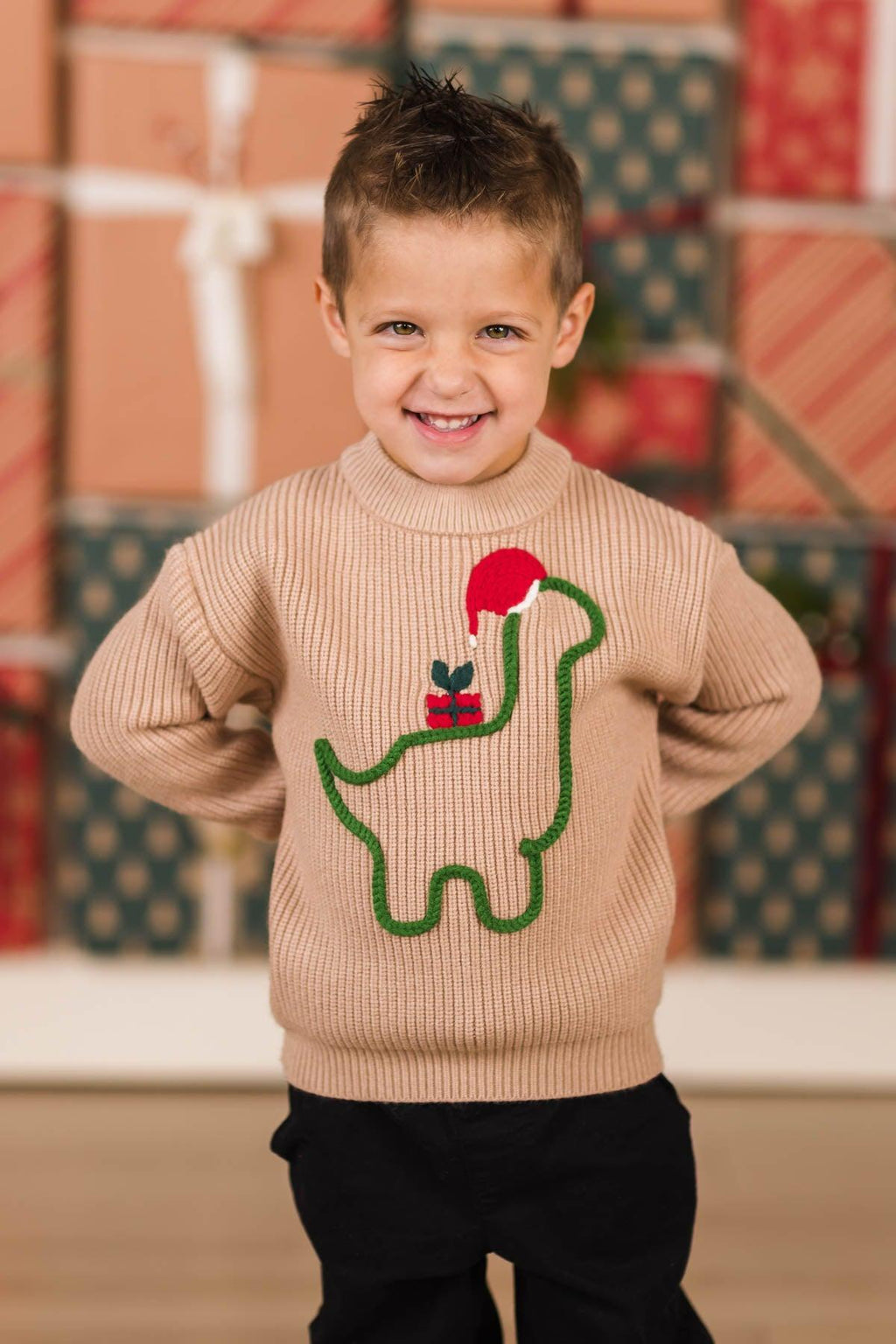 Santasaurus Knit Sweater