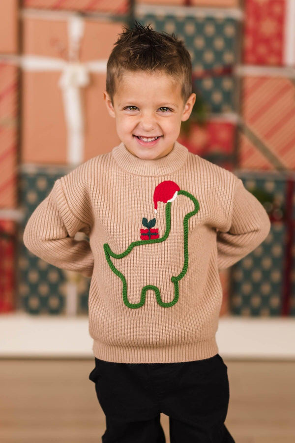 Santasaurus Knit Sweater