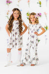 "He Is Risen" Floral Dress | Sparkle in Pink
