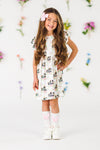 "He Is Risen" Floral Dress | Sparkle in Pink