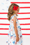 Mom & Me - Red White & Blue Bow Dress | Sparkle in Pink