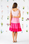 Mom & Me - Pink Tiered Tank Dress | Sparkle in Pink