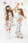 "He Is Risen" Floral Dress | Sparkle in Pink