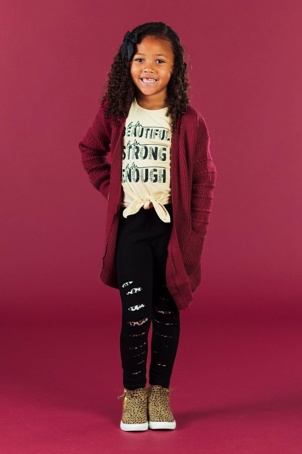 "I am... Beautiful, Strong, Enough" Legging Set