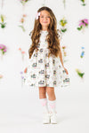 "He Is Risen" Floral Dress | Sparkle in Pink