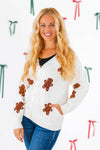 Mom & Me - Gingerbread Sweater Cardigan