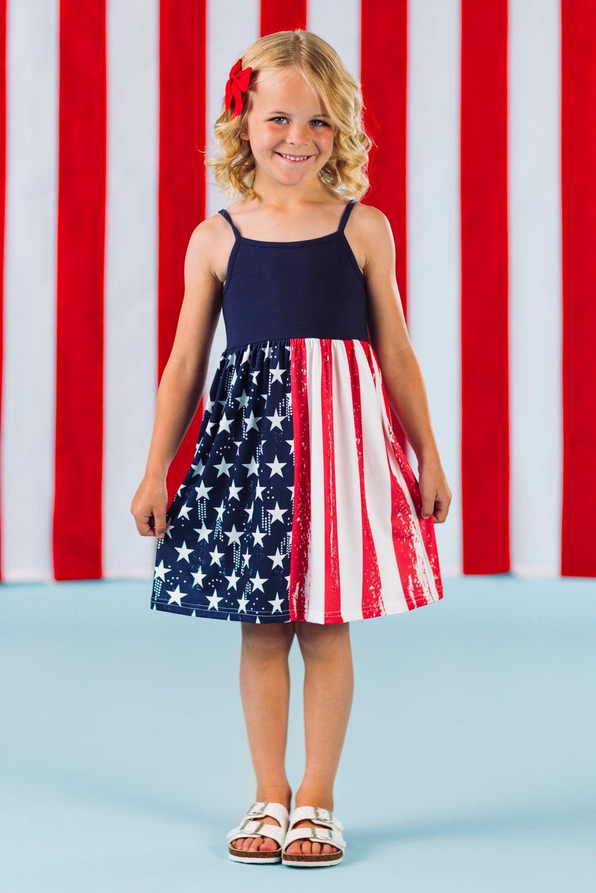 American Flag Matching Family Set | Sparkle in Pink