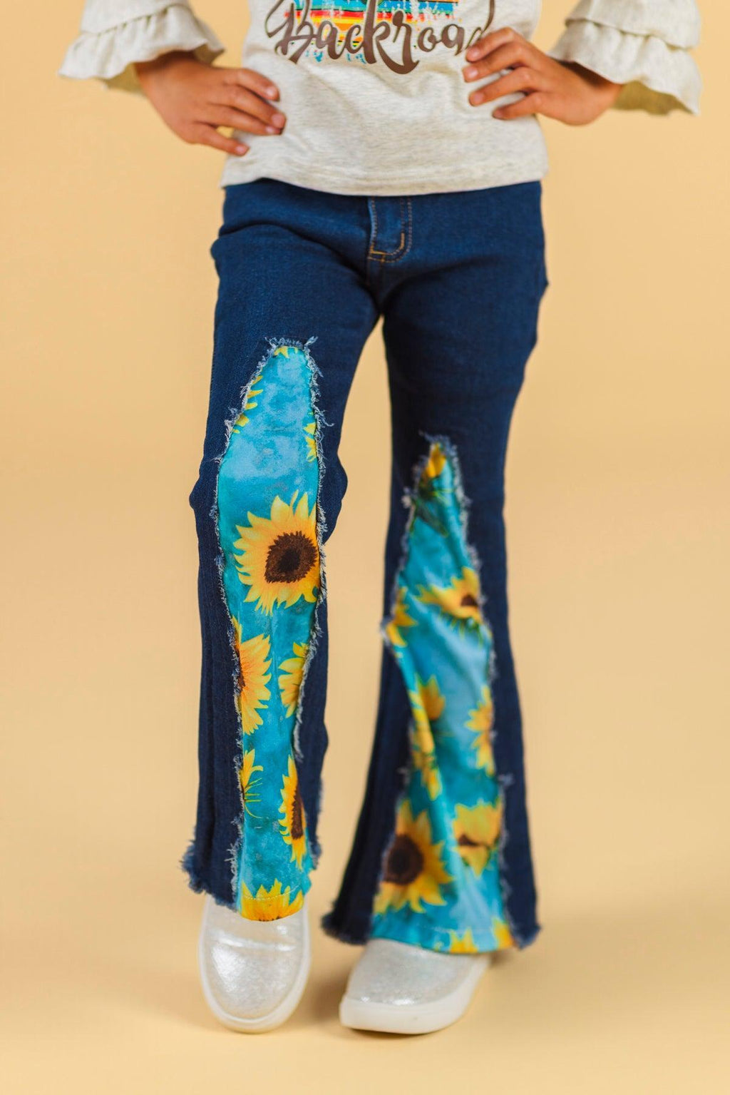 "Makes Me Wanna Take A Backroad" Denim Set | Sparkle in Pink