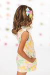 Pastel Bows Romper | Sparkle in Pink
