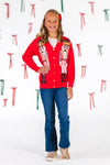 Red Sequin Nutcracker Sweater