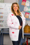 Mom & Me - Lipstick Kiss Cardigan