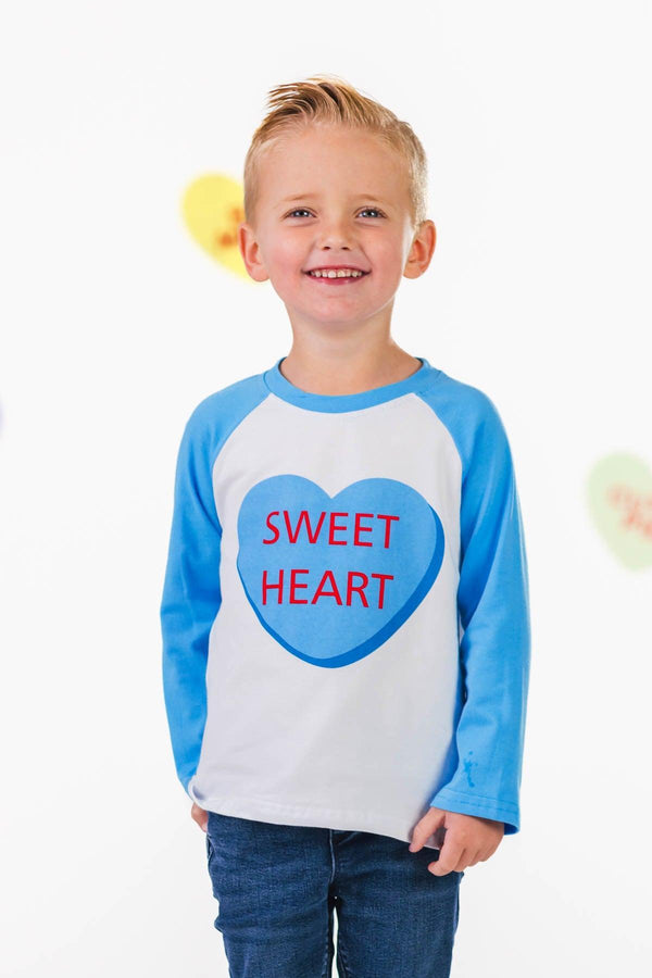Mom & Kid - "Mama's Sweethearts & Sweet Heart" Top