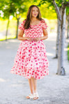 Mom & Me - Pink Gingham Strawberry Dress | Sparkle in Pink