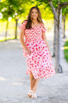 Mom & Me - Pink Gingham Strawberry Dress | Sparkle in Pink