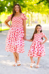 Mom & Me - Pink Gingham Strawberry Dress | Sparkle in Pink
