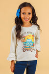 "Makes Me Wanna Take A Backroad" Denim Set | Sparkle in Pink