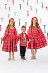 Family Red & Green Plaid Dresses & Tops