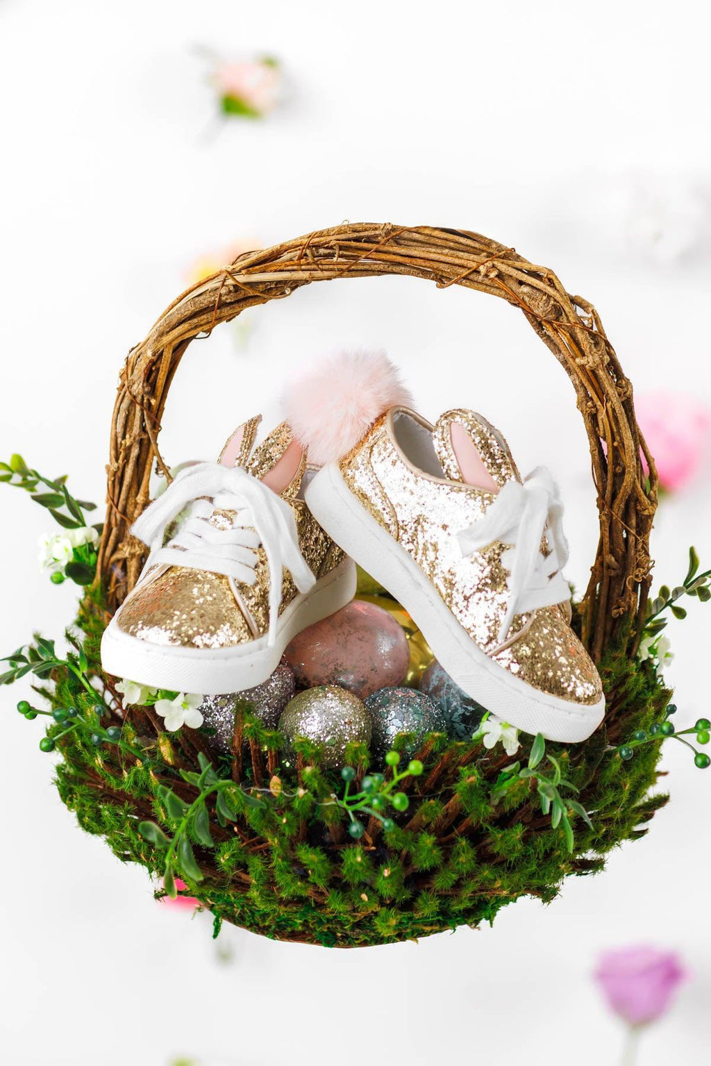 The Bunny Sneakers | Sparkle in Pink