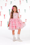 Pink Christmas Tulle Dress