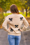 Mom & Me - Tan Bow Sweater & Pant Set