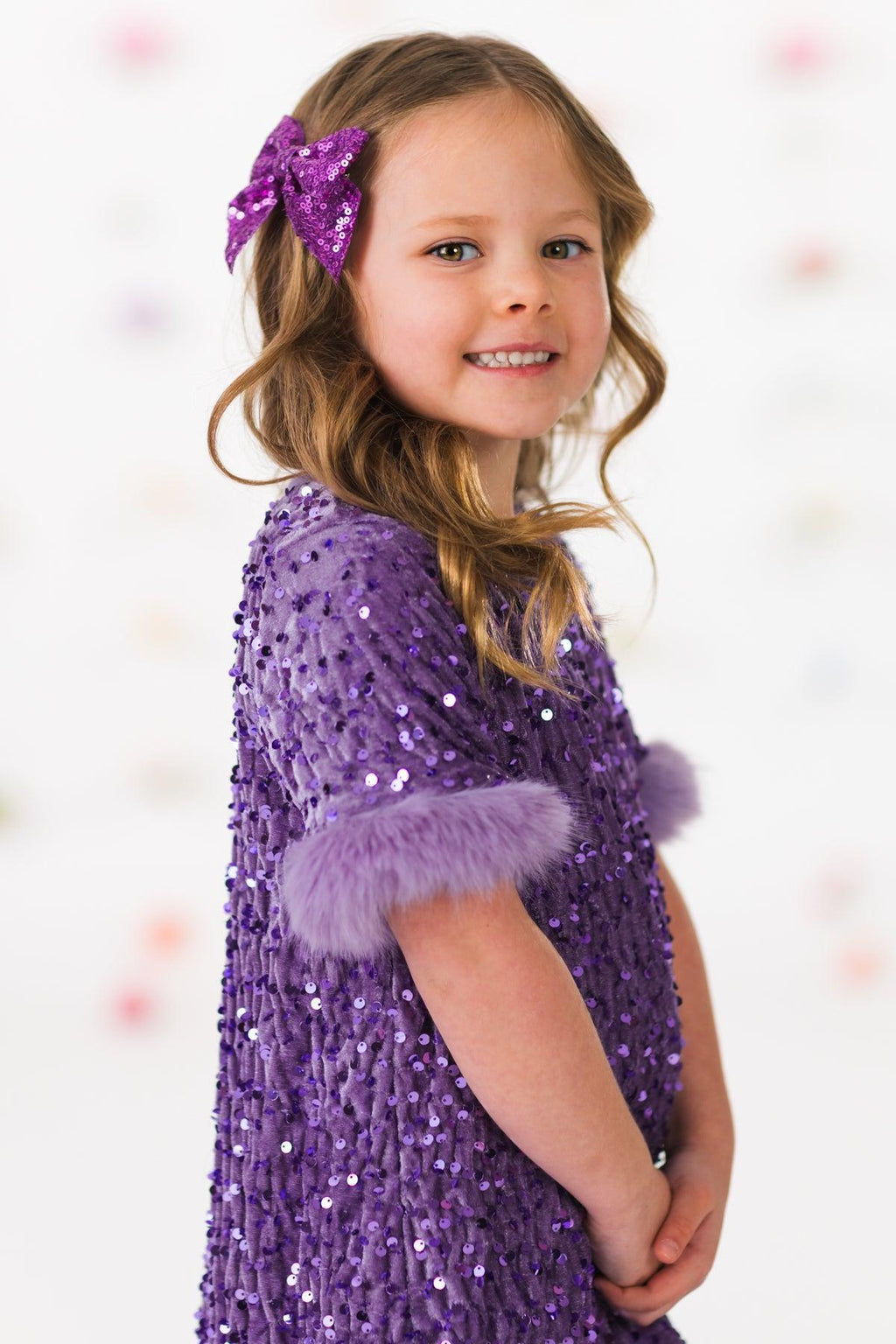 Sparkle Plush Sequin Dress | Sparkle in Pink