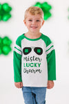 "Mister Lucky Charm" T-Shirt | Sparkle in Pink
