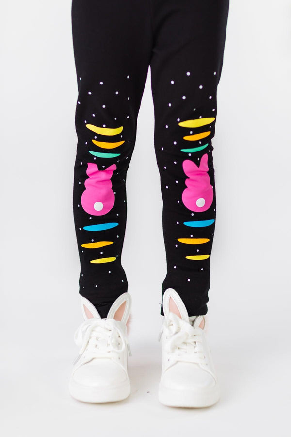 "Chillin' With My Peeps" Legging Set | Sparkle in Pink