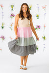 Mom & Me - Pastel Gingham Dress | Sparkle in Pink