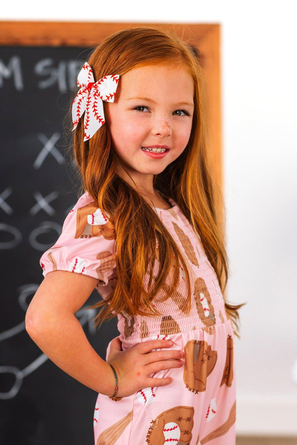Pink Baseball Jumpsuit | Sparkle in Pink
