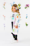 "Chillin' With My Peeps" Legging Set | Sparkle in Pink
