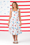 Mom & Me - Red White & Blue Bow Dress | Sparkle in Pink