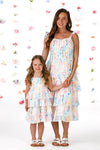 Mom & Me - Spring Floral Ruffle Dress | Sparkle in Pink