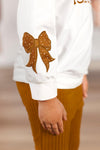 "Cozy Season" Rust Flare Pant Set | Sparkle in Pink