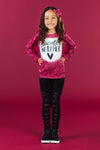 "Sweater Weather" Pink Legging Set | Sparkle in Pink