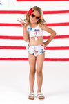 Mom & Me - Red White & Blue Bow Bikini | Sparkle in Pink