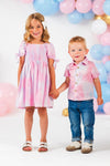 Pastel Tie Dye Family Set | Sparkle in Pink