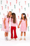 Pink Glitter Christmas Tulle Dress