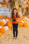 Mom & Me - Sequin Jack-O'-Lantern Top