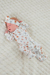 Bamboo Golden Petals Onesie | Sparkle in Pink
