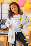 "Recess, Homework..." Legging Set | Sparkle in Pink