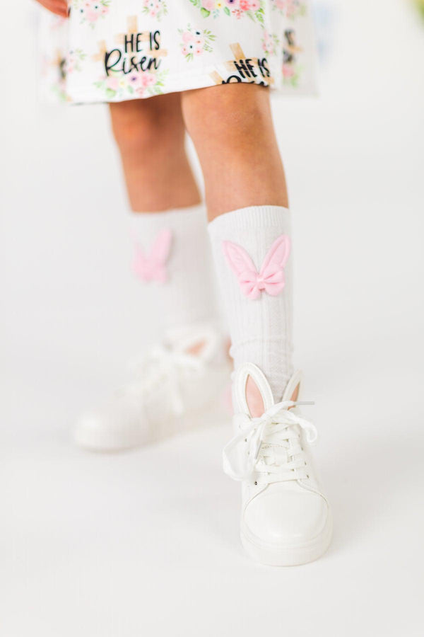 The Bunny Sneakers | Sparkle in Pink