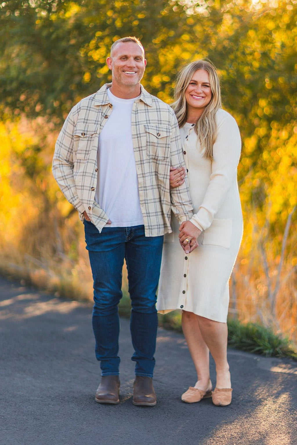 Family Sweater Dress & Button Down Flannel